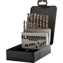 Belirtilmemiş 19 Parça Hss Taşlanmış  Matkap Ucu Seti KA013190 L