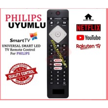 Ata Elektronik Philips RM-L1660 H0357C Netflix Rakuten Youtube Tv Tuşlu Kumanda