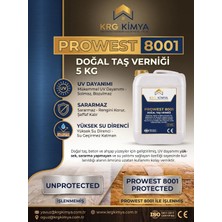 Prowest 8001 Taş Verniği 5 Lt