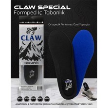 Claw Formped Bez Yüzeyli Keçe Altlı Ayakkabı Tabanlığı Yumuşak Terletmez Günlük Kullanım Iç Tabanlık