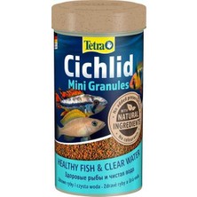 Tetra Cichlid Mini Granules Granül Balık Yemi 250 ML/125 gr