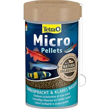 Tetra Micro Pellets - Küçük Ağızlı Tropikal Balık Yemi 46G/100 ml