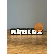 Turuncuhane Roblox Logo Masaüstü Dekor Figür Hediyelik Playstation Xbox 17 cm