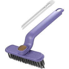 Çok Amaçlı Sert Kıllı Temizlik Fırçası – Ergonomik Saplı Banyo Mutfak Fayans Temizleyici