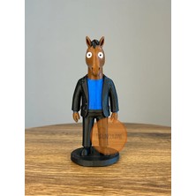 Turuncuhane Bojack Horseman Figür 15 cm – Dekoratif 3D Baskı Koleksiyon Ürünü