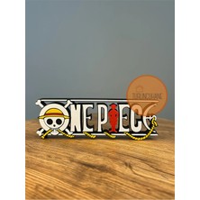 Turuncuhane One Piece Luffy Anime Logo Masaüstü Dekor Figür Hediyelik Playstation Xbox 17 cm