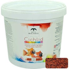 White Balance Cichlid Colour Balık Yemi 3 kg (Kova)