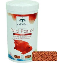 White Balance Red Parrot Balık Yemi 1000 ml
