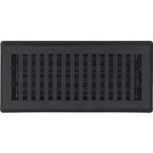 Renas Store Sierra Grates 10,16 cm x 30,48 cm Çağdaş Tasarım, Dökme Demir Siyah Kaplama Hava Filtresi ile Çelik Zemin Kaydı - Ev Zemin Için Havalandırma Kapakları - Dekoratif Havalandırma Örtüleri - Kat Kaydı