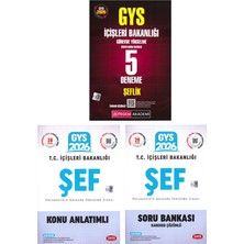 Data Yayınları Pegem 17 Ağustos 2026- 2027 Gys Içişleri Bakanlığı Şef Şeflik Görevde Yükselme Sınavı Konu Soru Deneme