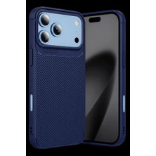 MiraLive Newface Apple Iphone 18 Pro Max Auto Focus Karbon Kapak - Lacivert