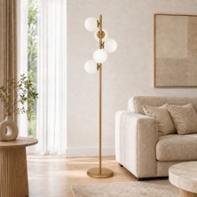 Apliqa Uzel 5Li Eskitme Modern Tasarım Metal Lambader