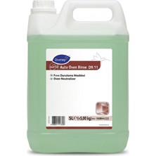 Diversey Suma Auto Oven Rinse D9.11 Endüstriyel Fırın Durulama ve Kurutma Maddesi 5 L