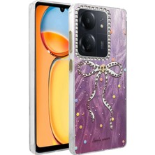 Marsilyan™- Xiaomi Redmi 13C Kılıf Blade Aynalı Desenli Kapak - Desen 1