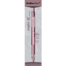 Scrikss MatriX 0.5mm Mekanik Kurşun Kalem Metalik Açık Pembe - Şe