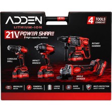 Yeni Profesyonel 4\'lü Adden Set 1200NM Sokum Sıkma