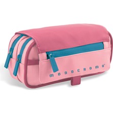 Monocromo Iki Bölmeli Kalem Çantası Pastel Pembe 270652