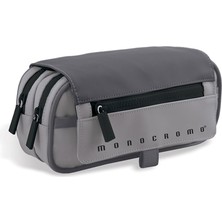 Monocromo Iki Bölmeli Kalem Çantası Pastel Gri 275652