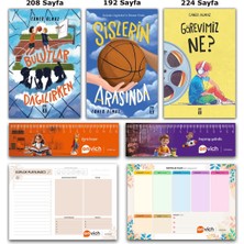 Genç Timaş Caner Almaz Kitaplığı - Bulutlar Dağılırken - Sislerin Arasında - Görevimiz Ne Set 3 Kitap