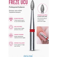 Ocean Freze Ucu Profesyonel Tırnak Bakım ve Manikür Freze Ucu