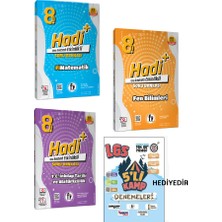 Fi Yayınları 8. Sınıf Matematik + Fen Bilimleri + Inkılap Tarihi Hadi Konu Anlatımlı Soru Bankası (5 Li Genel Deneme Hediyeli)