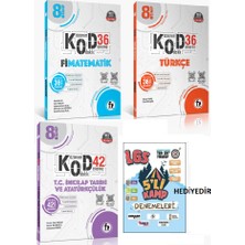 Fi Yayınları 8. Sınıf Türkçe + Matematik + Inkılap Tarihi Kod 36 Haftalık Deneme  (5 Li Genel Deneme Hediyeli)