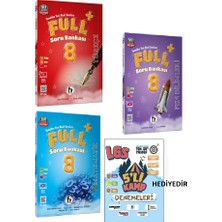 Fi Yayınları 8. Sınıf Türkçe + Matematik + Fen Bilimleri Full+ Soru Bankası  (5 Li Genel Deneme Hediyeli)