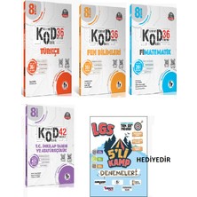 Fi Yayınları 8. Sınıf Türkçe + Matematik + Fen Bilimleri + Inkılap Tarihi Kod 36 Haftalık Deneme  (5 Li Genel Deneme Hediyeli)