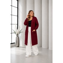 Yetki Tekstil Ponpon Desen Hırka