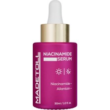 Niacinamide Serum 30 ml Gözenek Sıkılaştırıcı, Sebum Dengeleyici B3 Vitamini+Allantoin