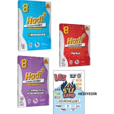 Fi Yayınları 8. Sınıf Türkçe + Matematik + Inkılap Tarihi Hadi Konu Anlatımlı Soru Bankası (5 Li Genel Deneme Hediyeli)