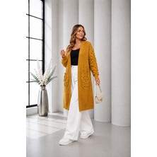 Yetki Tekstil Ponpon Desen Hırka