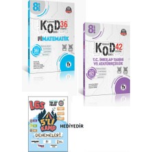 Fi Yayınları 8. Sınıf Matematik + Inkılap Tarihi Kod 36 Haftalık Deneme  (5 Li Genel Deneme Hediyeli)