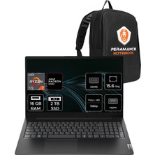 Lenovo V15 G6 Ryzen 7 170 16GB Ram 2tb SSD 15.6" Fhd (1920X1080) IPS Freedos 83V40026TXP310 Taşınabilir Bilgisayar + Per4 Çanta
