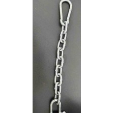 Lamerion Home Salıncak ve Hamak Zincir Askı Aparatı – 22 cm Zincir, 8 cm Karabina, 4.5 cm Zincir Kilidi