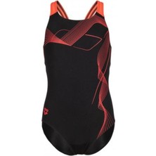 Arena G Vibe Swimsuit Swim Pro Back Siyah Kız Çocuk 011754530