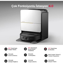 Roborock Saros Z70 22.000PA Ultra Güçlü Emiş Güçlü Otonom 4 cm Engel Aşabilen Sıcak Su Yıkamalı ve Kurutmalı Siyah Robot Süpürge, Siklon ve Hepa Filtreli + Mutfak Tartısı