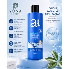 A Plus Hyaluronic Collagen Şampuan 500 ml – Hyaluronik Asit ve Kolajen Içeren Nemlendirici Bakım