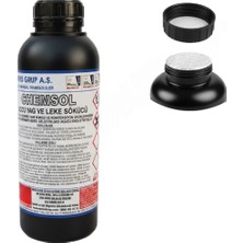 Apeks Chemsol 1 Kg Ham ve Boyalı Polyester Tekstil Ürünleri İçin Uçucu Yağ Leke Sökücü Solvent