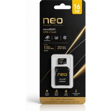Neo Teknoloji 32 GB Hafıza Kartı Micro Sd Kart ve Adaptörü 100 Mb/s