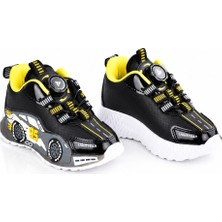 Çocuk Spor Ayakkabı Mekanizmalı Çevirmeli Bağcıklı Günlük Kullanım Sneaker