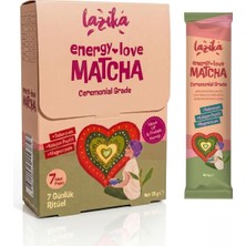 Energy/love Matcha 7 Şase (35 G) - Protein, Kolajen Peptit, Inülin, Pancar Tozu, Yüksek Protein