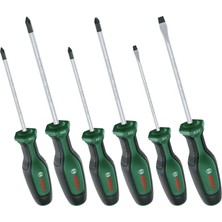 6 Parça Tornavida Seti 1600A02BX7 (Yeşil) Bosch