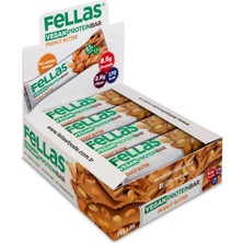 Vegan Protein Bar, Yer Fıstığı Ezmeli, 40GR x 12 Adet