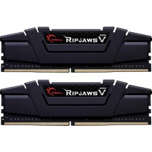 F4-3200C16D-32GVK Memory D4 3200 32GB C16 Ripv K2 2x 16GB, 1,35V, Ripjawsv Siyah