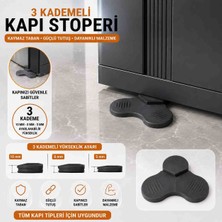 Kea Ev Eşyaları Kapı Stoperi 3 Kademeli Ayarlanabilir Kapı Altı Durdurucu Kaydırmaz Kapı Sabitleyici 5-8-10 mm
