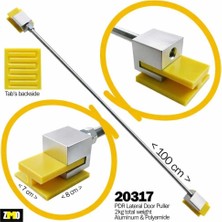 Zmo Technik Pdr Kapı Gerdirme Çektirme Aleti (Sabit Başlıklı) + 2 Kestamit Öpücük