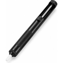 Piyatech 19 cm Metal Lehim Pompası – Güçlü Vakumlu Lehim Sökme Aparatı