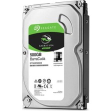 Seagate 500GB ST500DM009 Barracuda Sata 3.0 7200 Rpm 3.5" Harddisk (Ithalat)