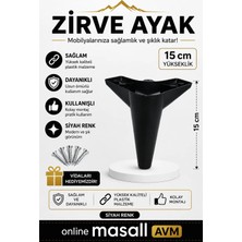 Online Masall Avm Zirve Ayak (1 Adet)Ünite,tv Sehpası,koltuk,puff,dolap,komidin,şifonyer ve Baza Ayak